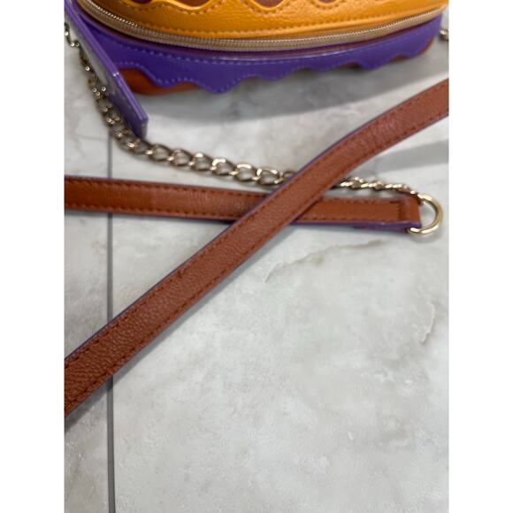 Betsey Johnson That's my Jam Crossbody Purse Peanut Butter and Jelly Purse - Picture 13 of 16